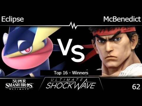 USW 62 - K2S | Eclipse (Greninja) vs TLOC | McBenedict (Ryu) Top 16 - Winners - SSBU