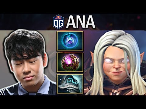 OG.ANA SMURF INVOKER WITH 24 KILLS & SPIRIT VESSEL - DOTA 2 7.31 GAMEPLAY