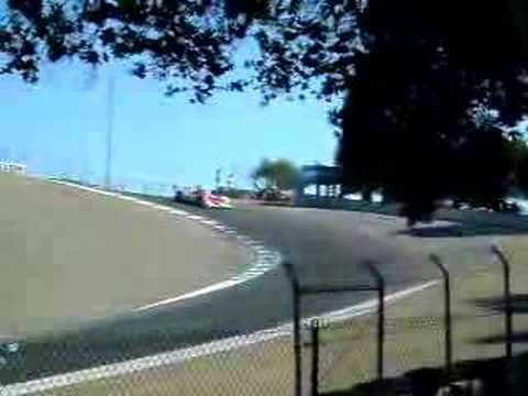 ALMS 2006 Laguna Seca Field rolling start