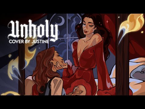 "UNHOLY" by Sam Smith | Female Cover by Justine M. (OC Lyrics)