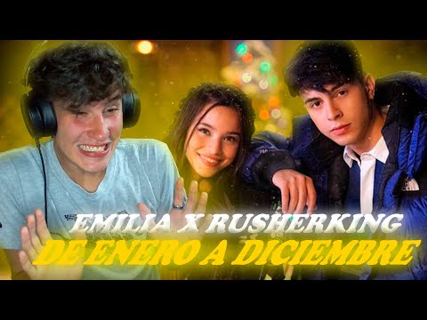 REACCIONO A Emilia, Rusherking - De Enero a Diciembre (Official Video) | SE FUERONNN🚀