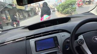 Toyota prius Crazy mad driving in Faisalabad