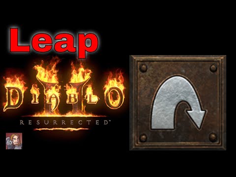 D2R Skills & Abilities - Leap (Barbarian, Combat Skills)