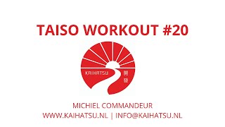 Taiso beweegbingo thuisworkout 20