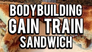BODYBUILDING CHOCOLATE GAIN TRAIN SANDWICH