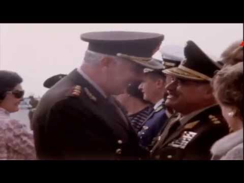 Juan Velasco Alvarado -  La Bienvenida del Presidente Argentina Alejandro Lanusse (13-10-1971)