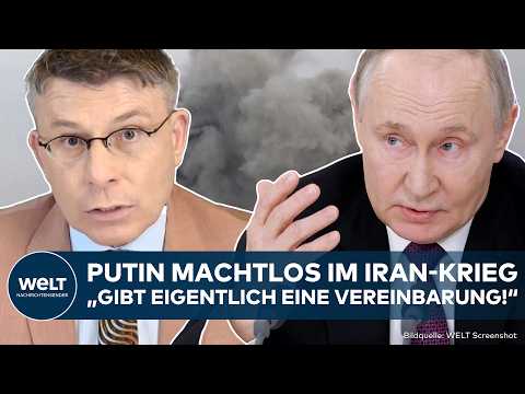 IRAN: Ukraine fesselt Putin! Russland machtlos! Moskau kann Teheran nicht helfen