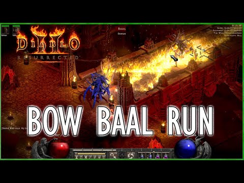 Bow Baal Run - Diablo 2 Resurrected