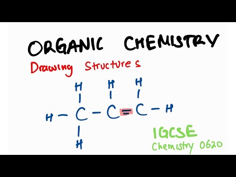 IGCSE Chemistry 0620 | Drawing/Naming Organic Chemistry Structures
