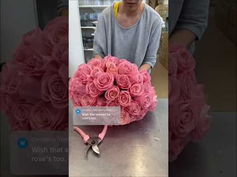 フラワーアレンジメントの簡単なテクニックを学ぶために購読してください。基本的なバラの花束作りレッスンはこちら