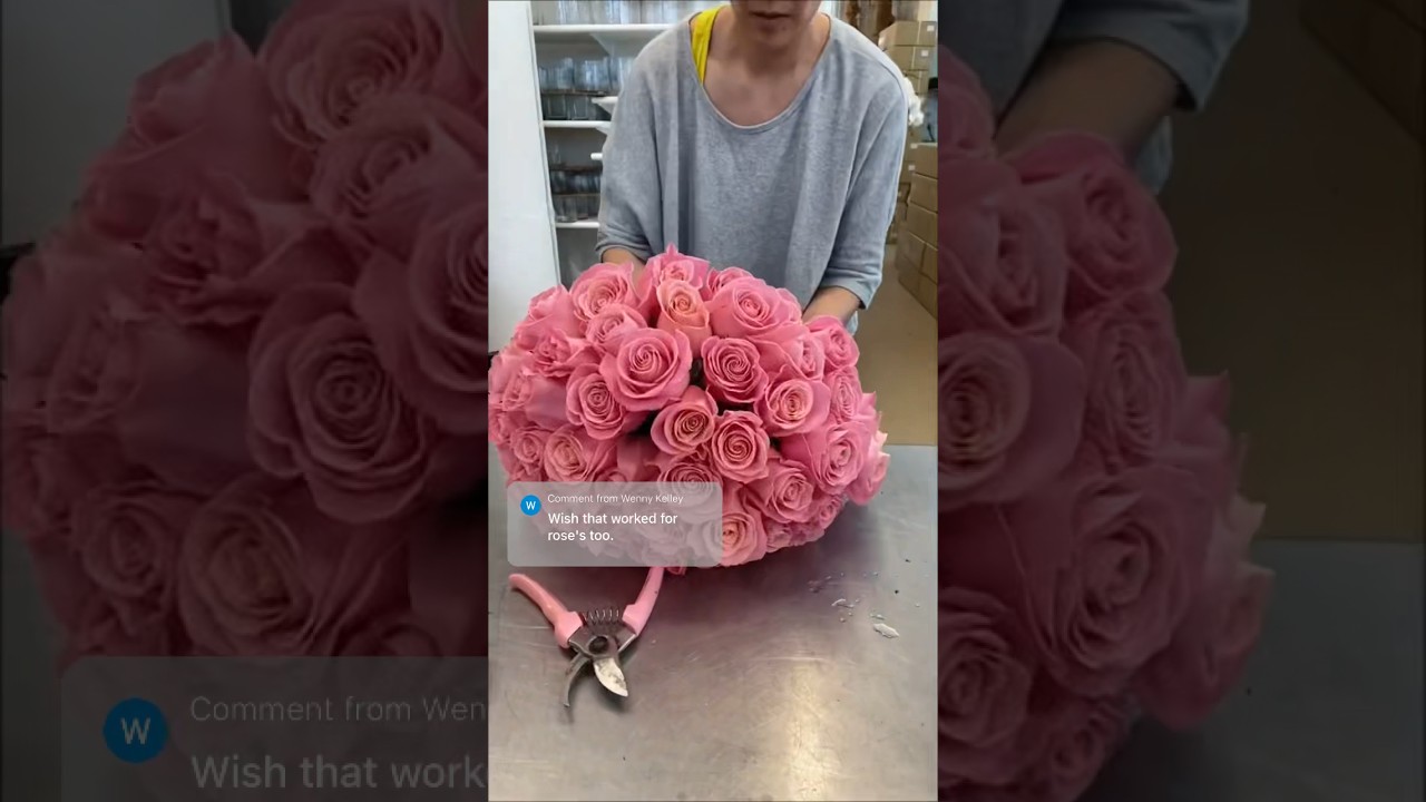 Subscribe to learn easy techniques of floral arranging. Here’s a basic rose bouquet making lesson