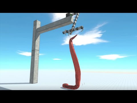 Reftiles Titanoboa vs Harpoon Rotating - Animal Revolt Battle Simulator