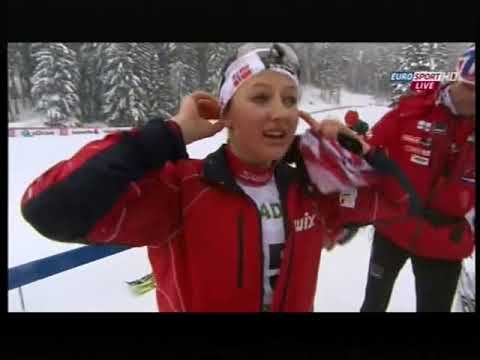 2013/14 fondo 10 km tc donne Dobbiaco - Bjoergen, Johaug, Kalla