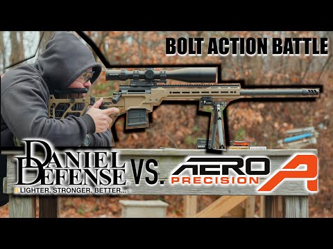 Bolt Action Battle - DD Delta 5 Pro vs Aero Precision Solus - Part 1!