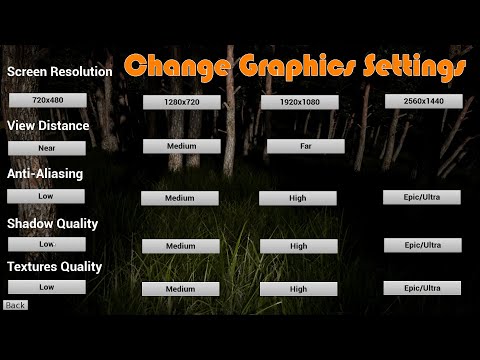 How To Change The Graphics Settings | Creating An Options Menu | In-Depth - Unreal Engine 4 Tutorial
