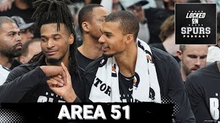 UNDERRATED: AREA 51 annihilates the Bulls and Stephon Castle is ALL-NBA caliber.