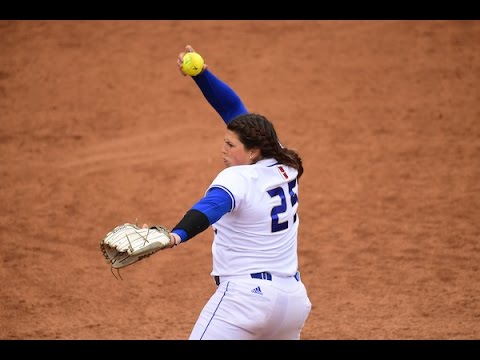 2017 American Softball Championship Semifinal Highlights - Tulsa 6, Memphis 0