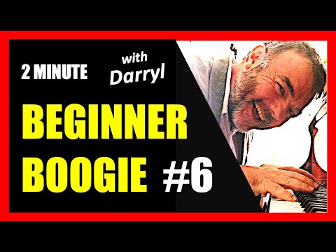 Two minute boogie woogie piano lesson  #6