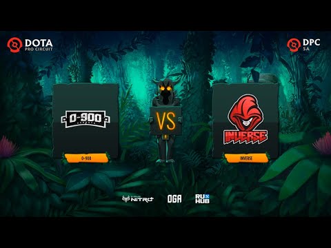 0-900 vs Inverse, OGA DPC SA Regional League S1, bo3, game 2 [Lex & Lazar']