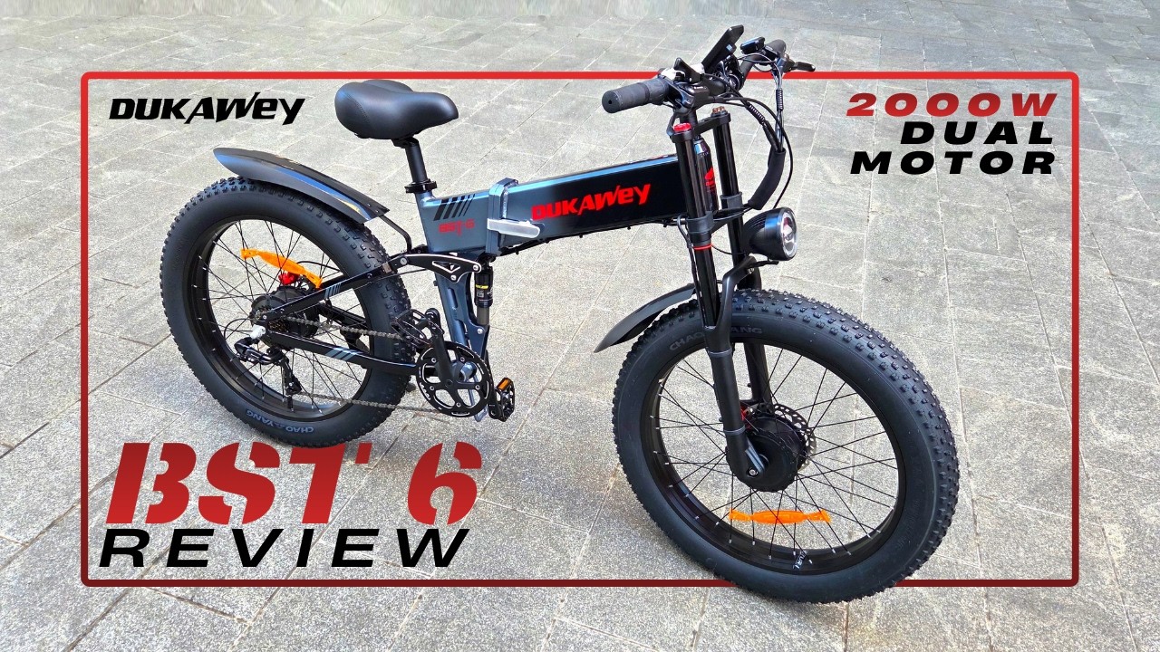 DUKAWEY BST-6 TEST: 2000W Doppelmotor Klapp-Fatbike MONSTER
