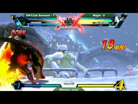 DNT.Zak Bennett vs MajenX - UMVC3 winners semi SS qualifier
