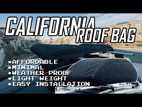 Affordable and Collapsible ROOFTOP CARGO BAG for your SUV & Car