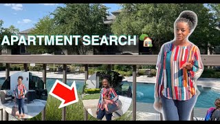 APARTMENT HUNTING VLOG IN DALLAS/TELE REALITE:CHASSE D’APPARTEMENT A DALLAS