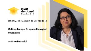 "Cultura Europei în epoca Renaşterii  Umanismul"