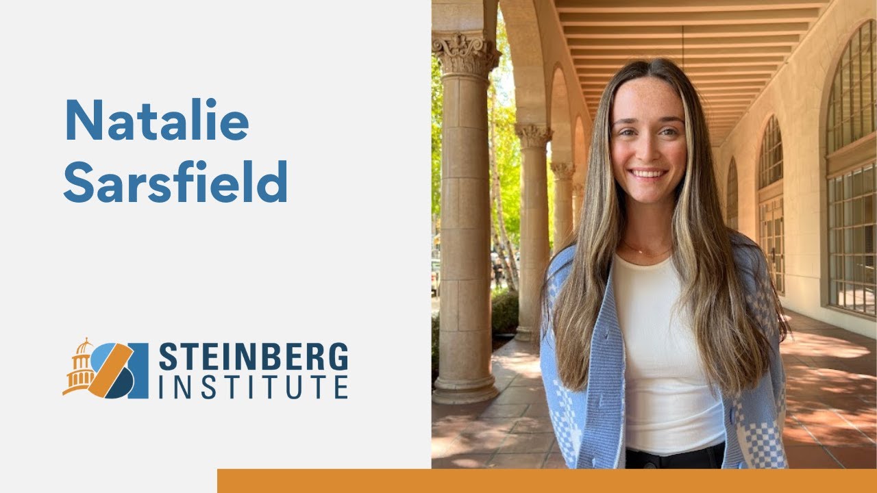 Meet Steinberg Institute Intern Natalie Sarsfield