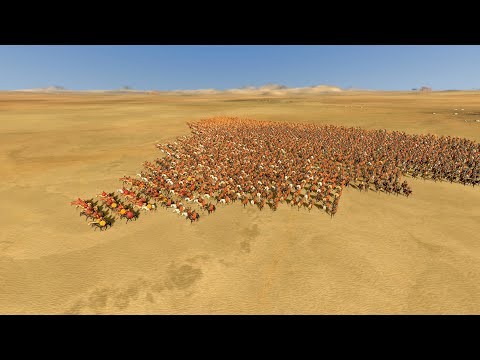 6300 PRAETORIAN CAVALRY vs 12800 STONGEST SPEARMEN - Total War ROME 2
