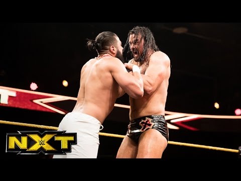 Drew McIntyre vs. Andrade "Cien" Almas: WWE NXT, April 26, 2017