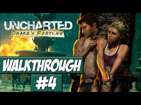 Uncharted: Drakes Fortune Walkthrough Ep.4 w/Angel - Crash Landing!