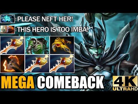 Divine Rapier PA Unreal Crit Damage No Mercy - Epic Mega Creeps Comeback Dota 2 Pro Rank Gameplay