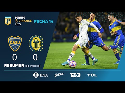 #TorneoBinance | Fecha 14 | resumen de Boca - Rosario Central