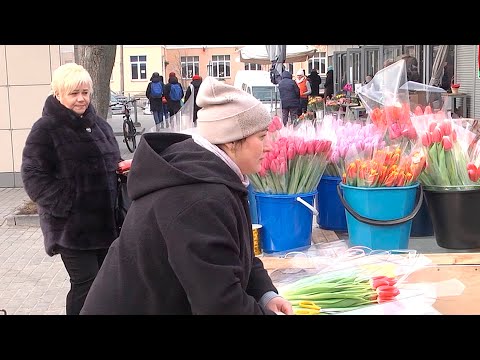 Цветы к празднику видео