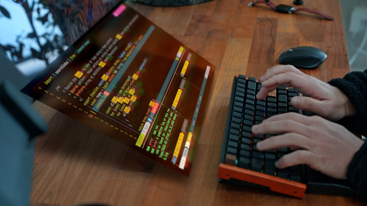 I made my Keychron K2 HE stealthy