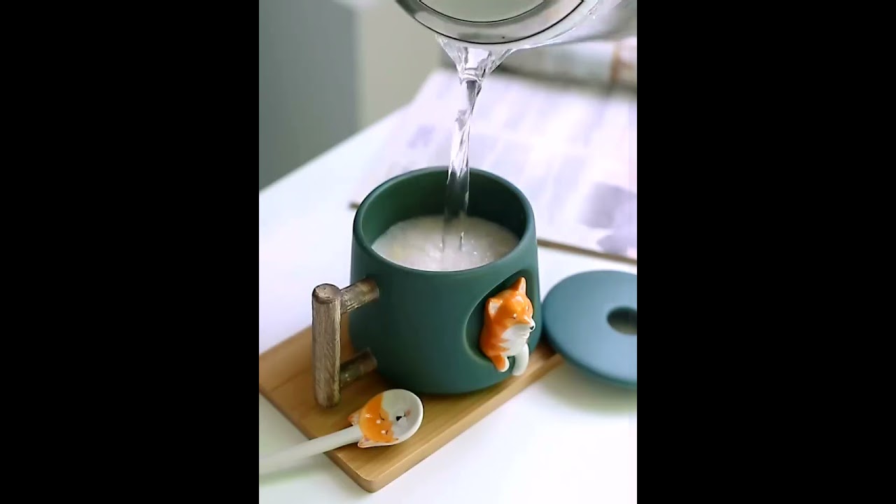 Creative ceramic mug-Shiba Inu mug