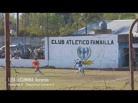 LIGA TUCUMANA (AScenso): Famaillá y Llorens igualaron en casa de Fama