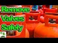 How To Remove A Valve From A Gas Bottle ...
