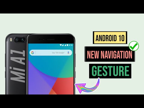 New Navigation Gesture ! Android 10 ! Xiaomi Mi A1 ! PE ! Hindi !