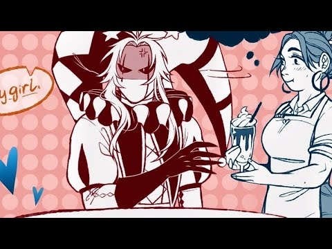 Protective or Possessive?♥️🤡,The freak circus pierrot x Mc comic dub