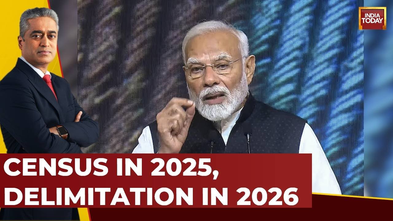 Government To Start Census In 2025, Delimitation In 2026 | Rajdeep Sardesai | India Today