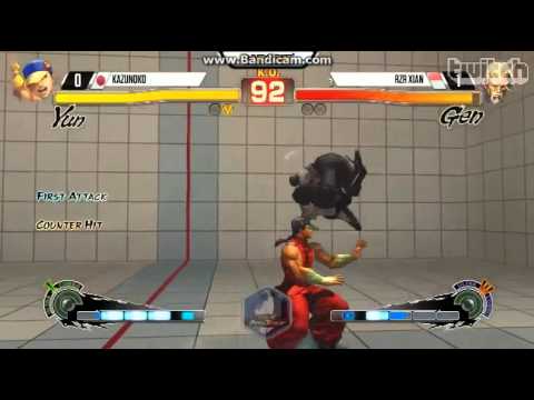 KAzunoko (Yun) vs RZR Xian (Gen) -  #SouthEastAsiaMAjor 2015 #USF4