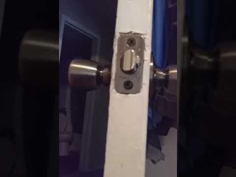 Installing Brink's doorknob final part