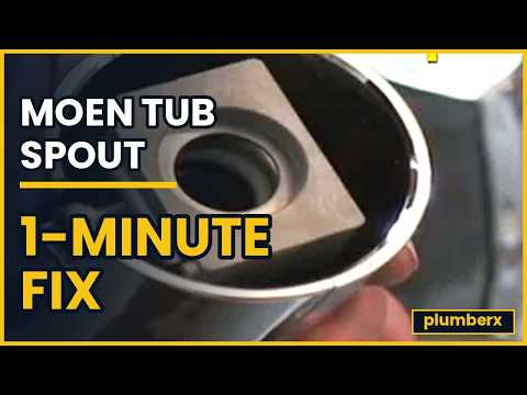 Moen Chateau Tub Spout install