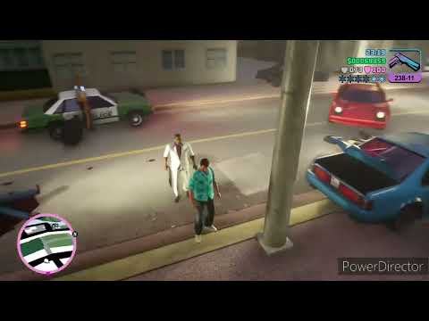 GTA VICE CITY PT 17 MISSION   COPS LAND