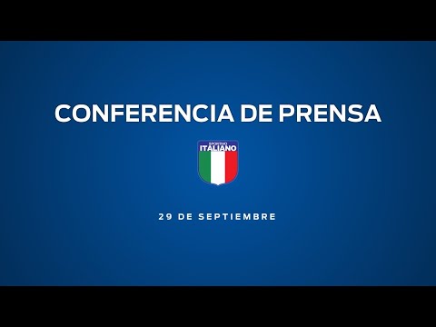 Conferencia de prensa previa al clásico de las colectividades