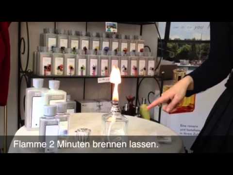 Funktionsbeschreibung der Lampe Berger