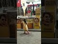 Little Girl Dance At Turkish Ice Cream Shop Çılgın Dondurmacı