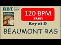 Beaumont Rag  - 120 BPM bluegrass backing track